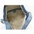 NUOVA BORSA A SPALLA GIVENCHY VOYOU MEDIUM DENIM BLU EFFETTO HOBO - vista 7