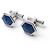 NEW MONTBLANC SARTORIAL 118600 STEEL LACQUER CUFFLINKS