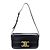 Céline BORSA CELINE CLAUDE 194143 POCCHETTE IN PELLE DI VITELLO LUCIDA NERA Nero