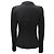 NEUE CHANEL TAILLIERTE JACKE PERLMUTTKNÖPFE P19762 S 36 SCHWARZE WOLLE - Ansicht 3