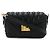 Borsa a tracolla biker in pelle nappa Miu Miu Nero