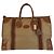 Sac Boston Gucci Vintage Micro GG Supreme Canvas et Cuir Marron