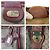 Sac Boston Gucci Vintage Micro GG Supreme Canvas et Cuir Marron - vue 3