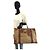 Sac Boston Gucci Vintage Micro GG Supreme Canvas et Cuir Marron - vue 7