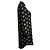 Equipment, Blusenkleid mit Sternenprint Schwarz - Ansicht 4