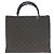Borsa Tote Gucci Nylon Bamboo GG Marrone