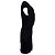 Vestido mini drapeado de un solo hombro Rick Owens en algodón negro - vista 2