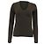 V-Ausschnitt-Pullover Ralph Lauren Black Label aus olivgrünem Kaschmir