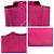 Tote in tela Canapa con logo Triangle Prada Rosa - vista 5
