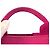 Tote in tela Canapa con logo Triangle Prada Rosa - vista 8
