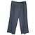 Pantalones de algodón azul con adornos S Max Mara
