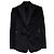 Amiri, Smokingjacke aus schwarzem Samt