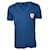 Dsquared2, T-shirt blu con scollo a V  - vista 1