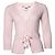 Diane Von Furstenberg, rosa Cardigan mit Schleife Pink