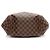 Borsa a spalla Louis Vuitton Damier Ebene Sistina MM Marrone - vista 4