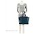 Fendi Vitello Elite 3Jours Large Tote Azul - vista 5