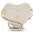 Gucci Matelasse Leder Interlocking G Mini Schultertasche Weiß