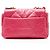 Gabrielle Borsa a tracolla Chanel Lambskin 19 Medium Flap Rosa - vista 3