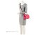 Gabrielle Borsa a tracolla Chanel Lambskin 19 Medium Flap Rosa - vista 5