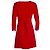 SéZane Sezane x LA dance project, Vestido cruzado rojo Roja - vista 3
