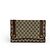 Clutch in tessuto vintage Gucci Marrone