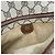 Clutch in tessuto vintage Gucci Marrone - vista 6