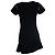 Ba&sh, schwarzes Kleid mit offenen Webärmeln - Ansicht 2