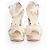 Gianmarco Lorenzi, sandalo in pelle off-white Bianco - vista 3