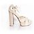 Gianmarco Lorenzi, sandalo in pelle off-white Bianco - vista 4