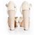 Gianmarco Lorenzi, sandalo in pelle off-white Bianco - vista 5