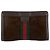 Pochette Gucci en daim marron vintage - vue 2
