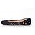 Giuseppe Zanotti, Ballerine in scamoscio con borchie colorate Multicolore - vista 2