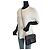 Borsa a tracolla Gucci in pelle con catena Interlocking G Nero - vista 7