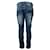 Dsquared2, jeans blu con graffi e macchie di vernice  - vista 2