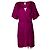 Diane Von Furstenberg, vestido de seda rosa con cinturón