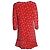 SéZane Sezane, Kleid mit Blumenprint Rot - Ansicht 2