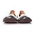 Lanvin, ballerine stretch in bianco e metallizzato Multicolore - vista 3