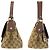 Borsa a tracolla Gucci Sukey in tela GG e pelle Marrone - vista 8