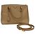 Borsa Tote Prada Medium Galleria Double Zip in pelle Saffiano beige Marrone Rosso - vista 10