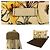 Pochette Gucci Flora Canvas Marrone Beige - vista 4