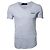 Dsquared2, grey t-shirt with ragged design