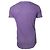 Dsquared2, t-shirt con scollo a V con logo Porpora - vista 2