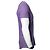 Dsquared2, t-shirt con scollo a V con logo Porpora - vista 3