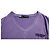 Dsquared2, t-shirt con scollo a V con logo Porpora - vista 8