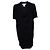 Paul & Joe, vestido negro con cuello drapeado
