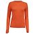 Suéter de gola redonda Ralph Lauren em cashmere laranja