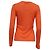 Suéter de gola redonda Ralph Lauren em cashmere laranja - vista 4