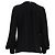 Tom Ford Rundhals-Bluse aus schwarzer Seide - Ansicht 4
