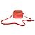 Borsa a tracolla Marc by Marc Jacobs con placca logo in pelle arancione Corallo