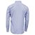 Ermenegildo Zegna Z Zegna Button-Down Langarmhemd aus blauer Baumwolle - Ansicht 4